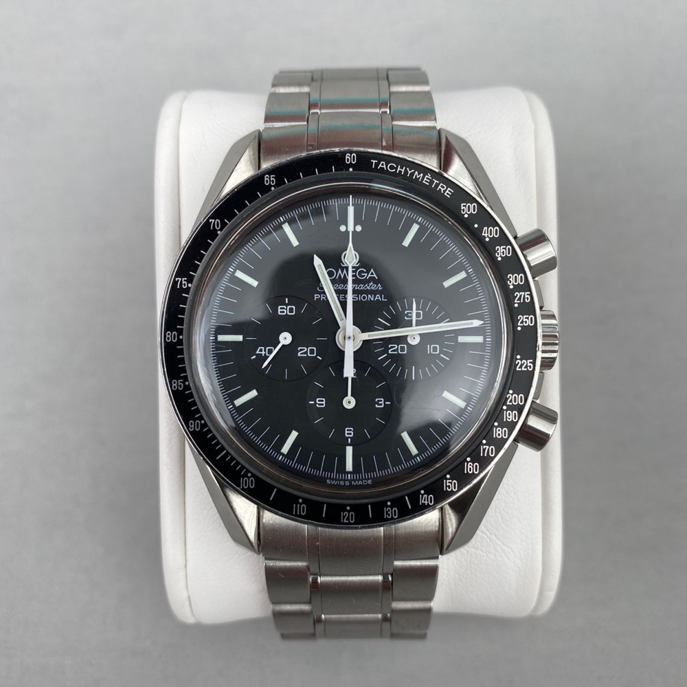 SOLD Omega Speedmaster “hesalite sandwich” 3572.50